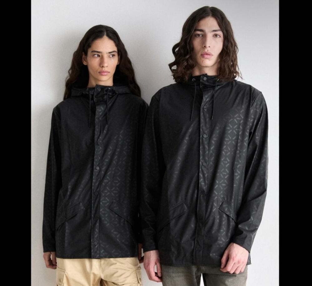 New Rains storm breaker jacket w3 coat house black
